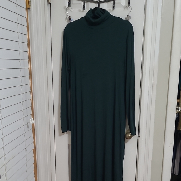Universal Standard Dresses & Skirts - Universal Standard Deep Green Long Sleeve Dress W/FREE BELT